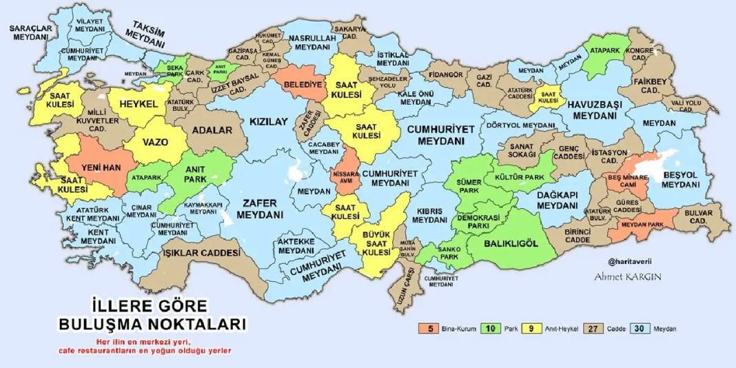 81 ilde "Nerede buluşalım?" sorusunun cevabı bulundu 1